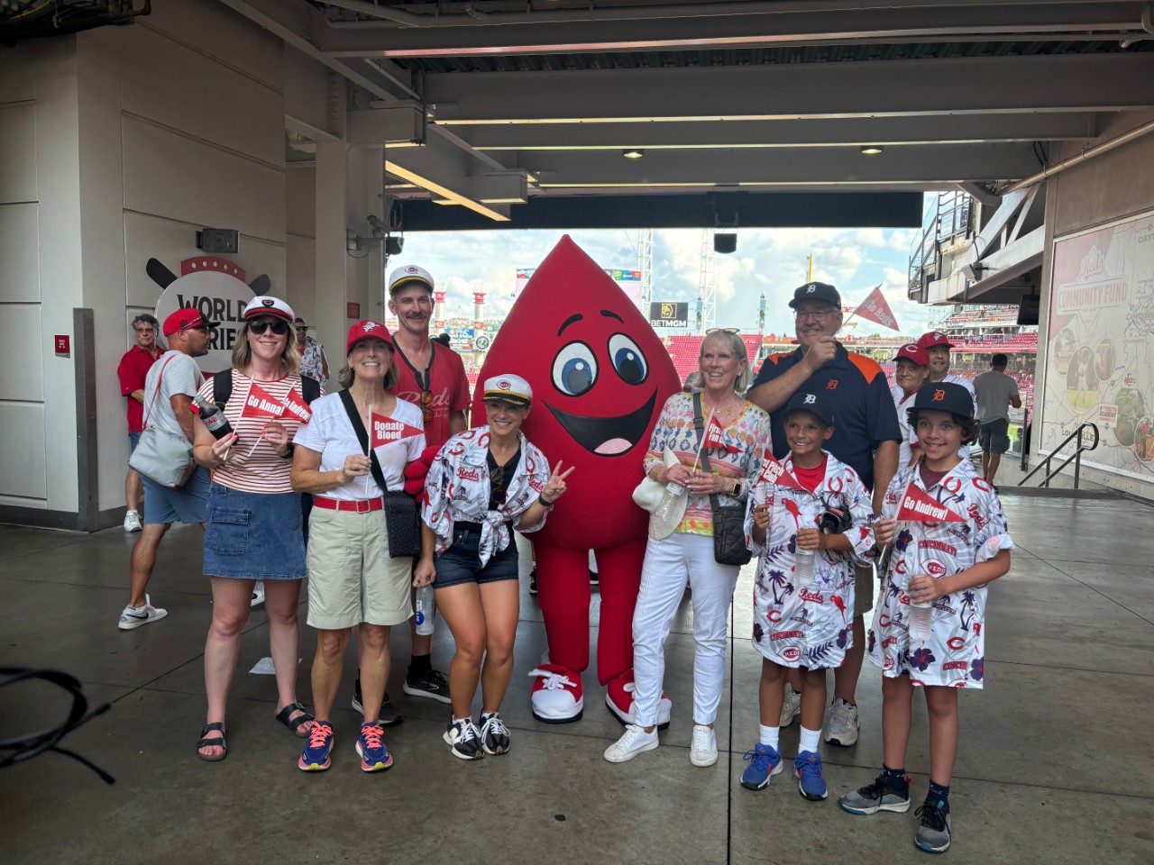 Andrew Friend and family