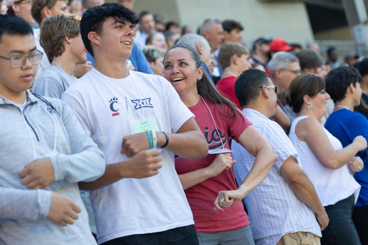 Orientation session for incoming first-year students.