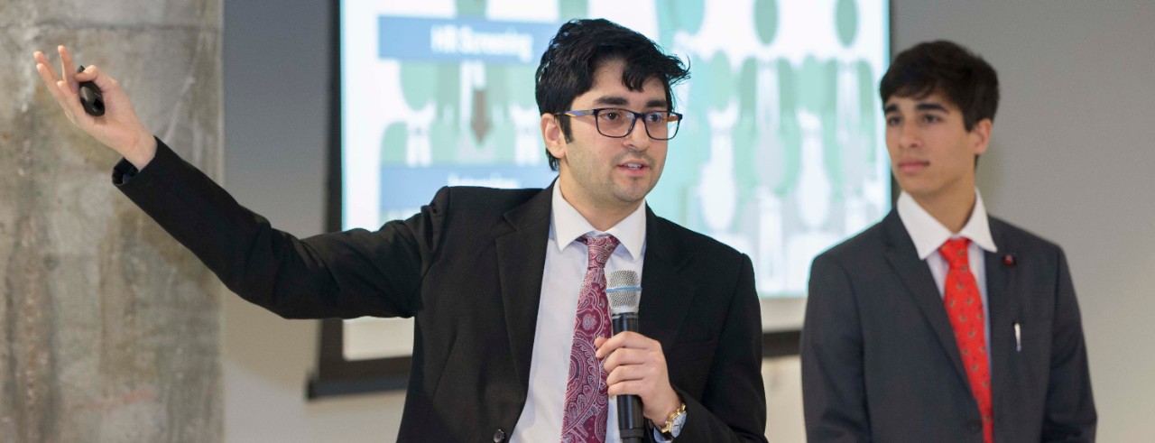 People enjoyed the presenters during the Venture Lab Pre-accelerator Cohort 3 Graduation and Presentation Event at Innovation Hub. UC/Joseph Fuqua II