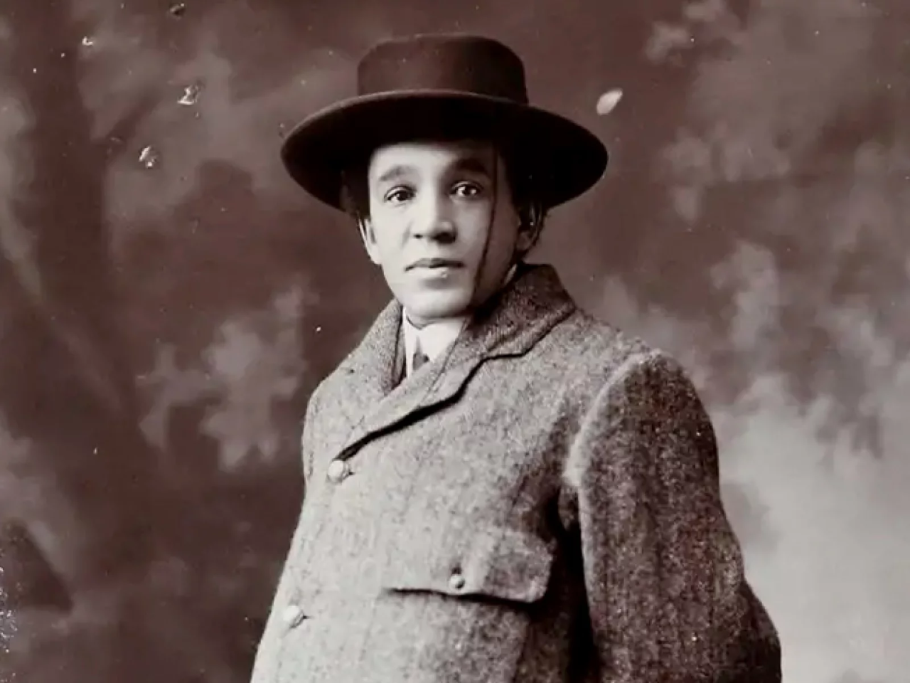 A portrait of Samuel Coleridge-Taylor.