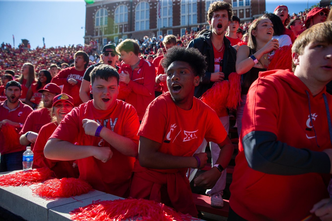 UC's Homecoming football game vs. Arizona State University.