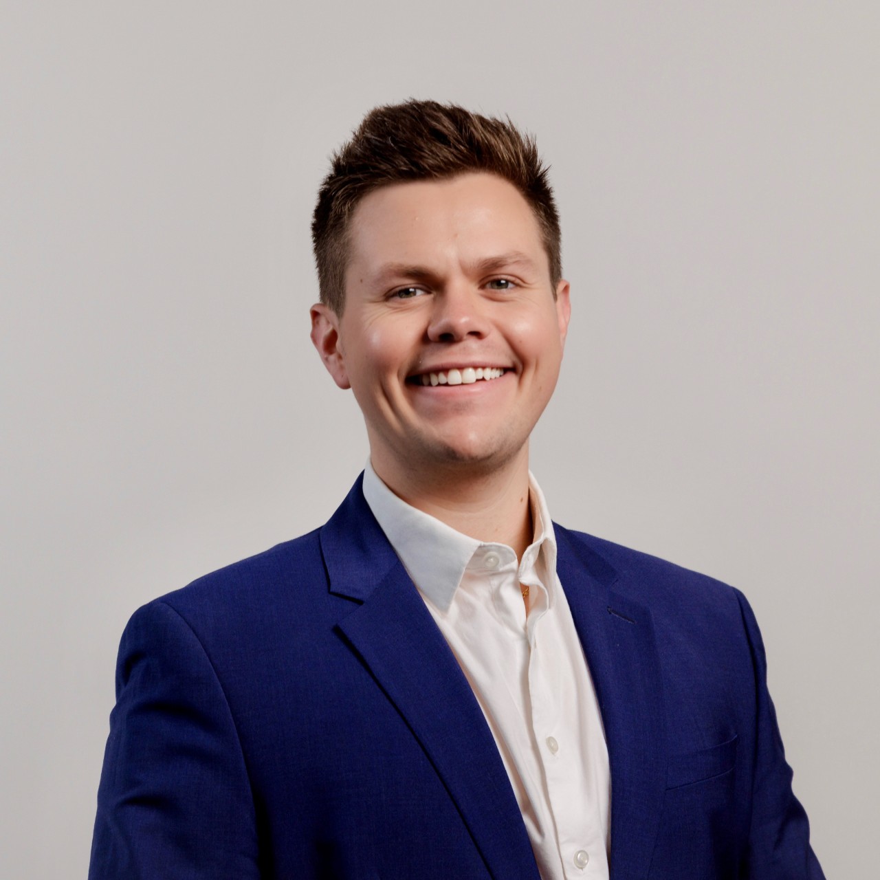 A headshot of Max Trombley. 