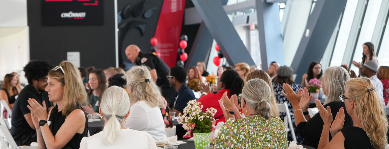Group of people attending at the IDD Ed Center Community Partner Luncheon