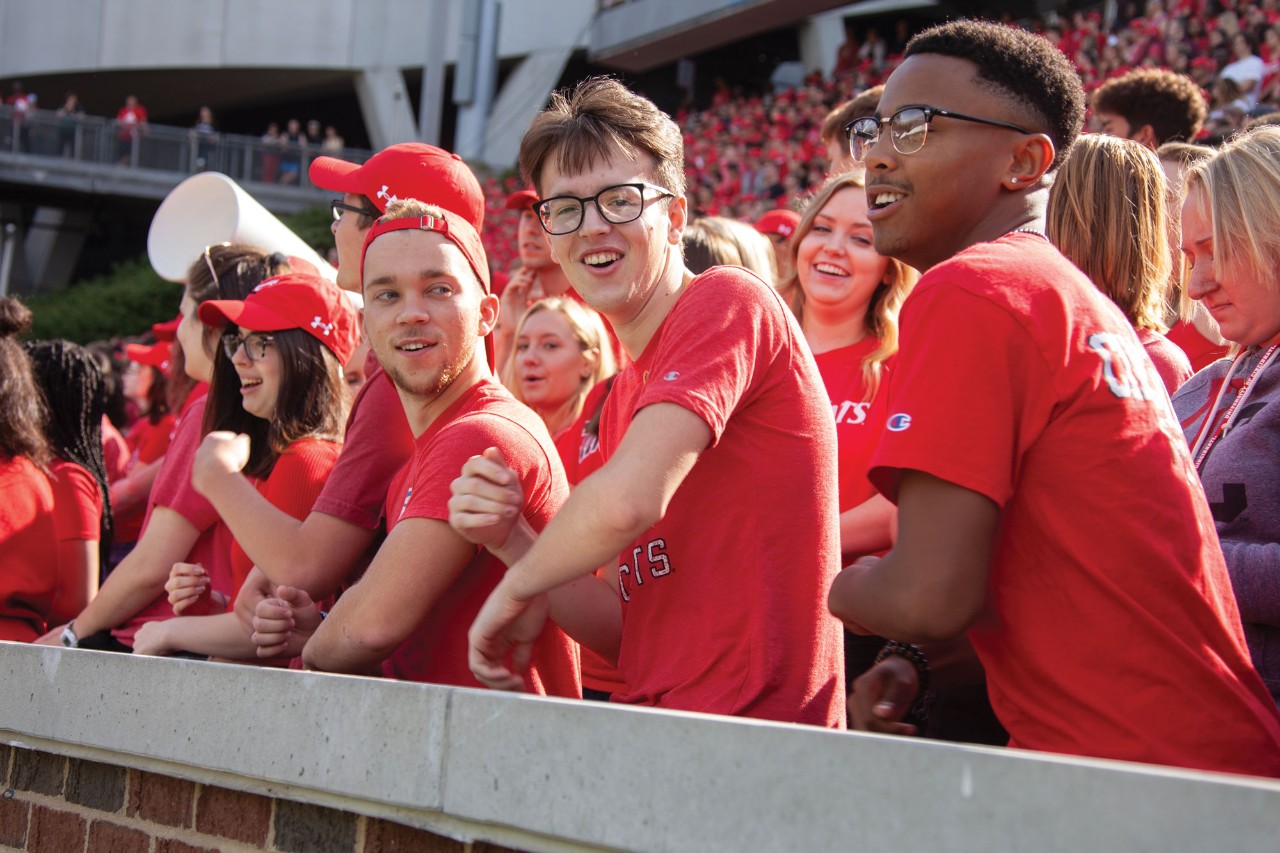 UC Bearcat students at Bearcats Bound Orientation