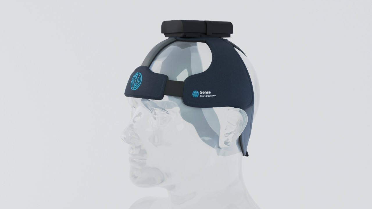 Image of NeuroHawk headgear device. 