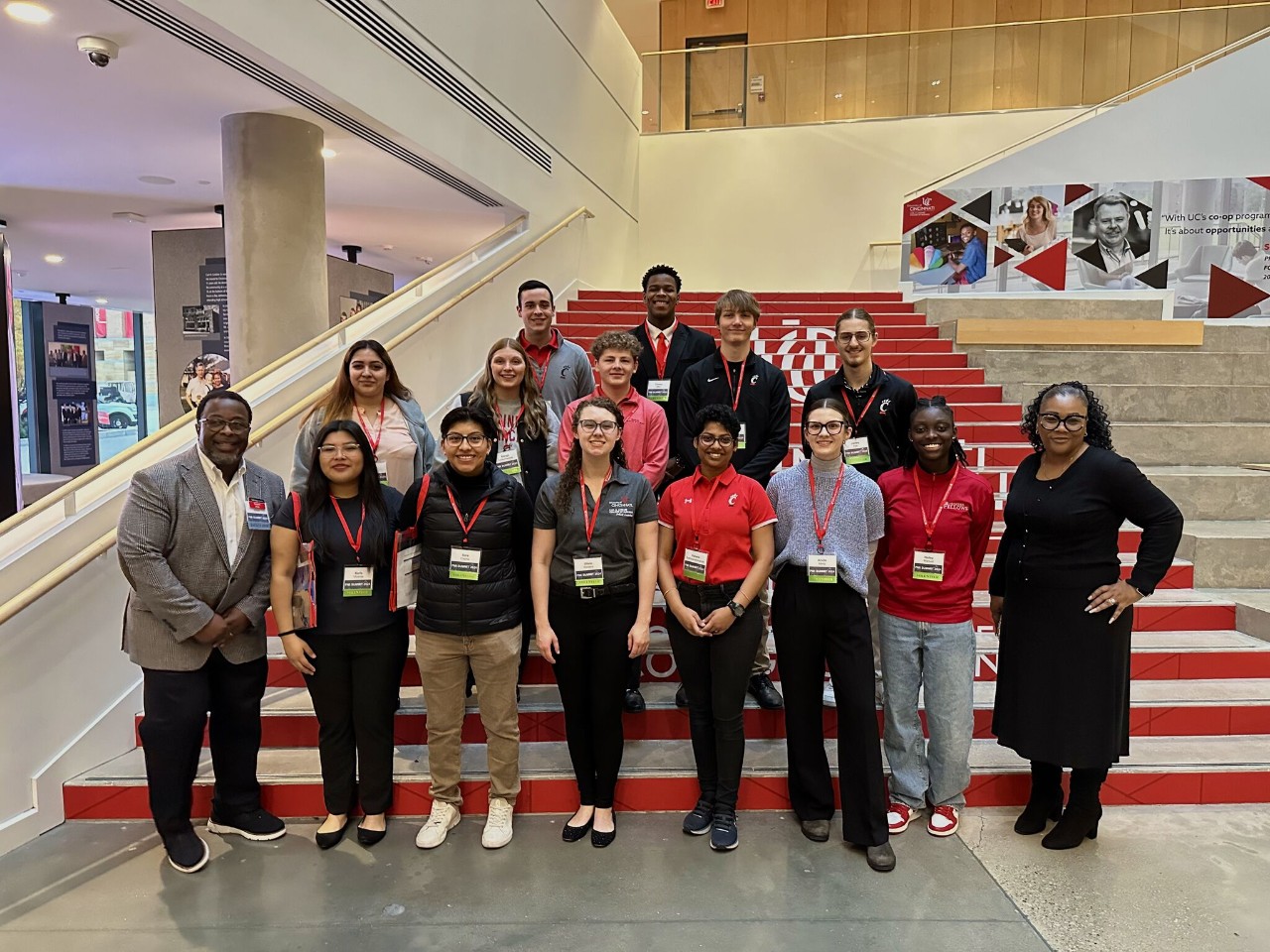 Photo of the UC Project Management Club at the 2024 PMI Summit. 