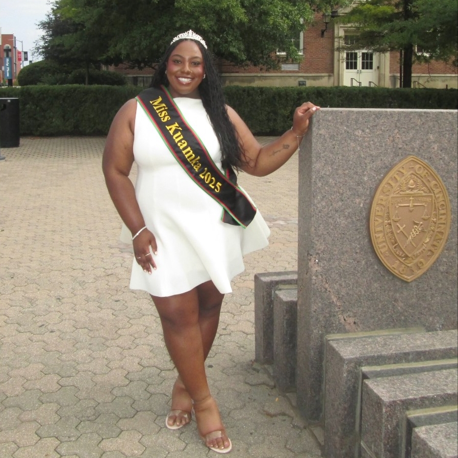 Jordyn Bailey stands and smiles